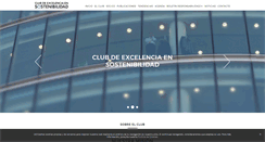 Desktop Screenshot of clubsostenibilidad.org